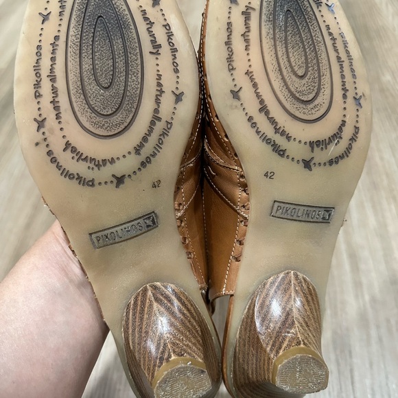 Pikolinos  leather sling back shoes size 12 good condition - Picture 5 of 5